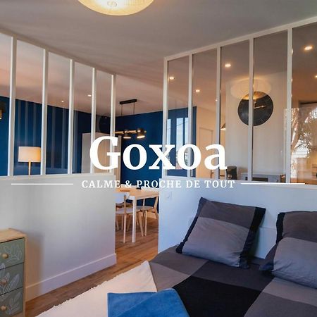 Goxoa - Appartement Au Calme, Centre Ville, Parking - Wifi 昂代 外观 照片