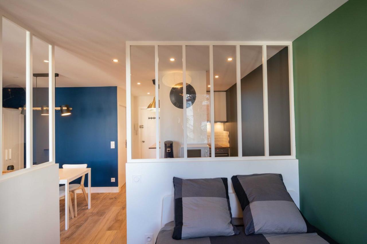 Goxoa - Appartement Au Calme, Centre Ville, Parking - Wifi 昂代 外观 照片