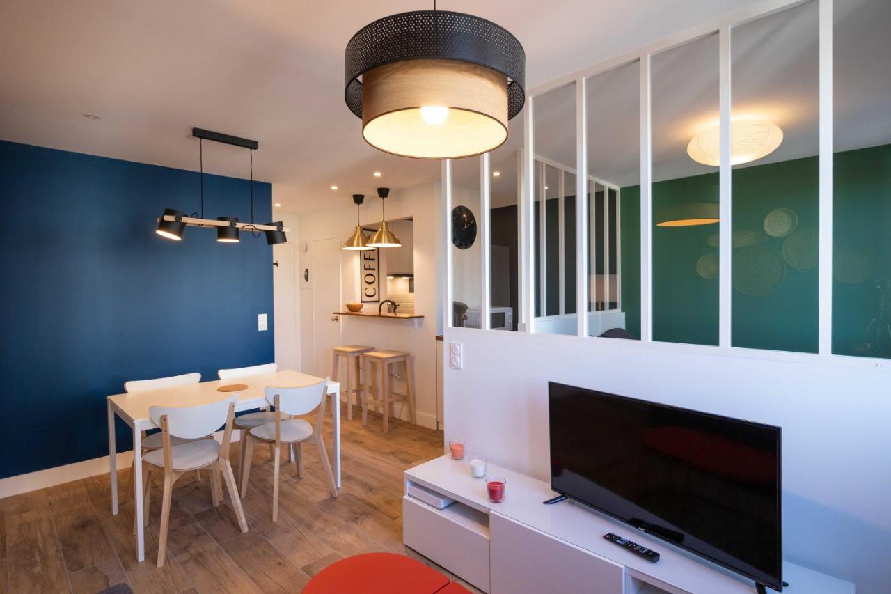 Goxoa - Appartement Au Calme, Centre Ville, Parking - Wifi 昂代 外观 照片