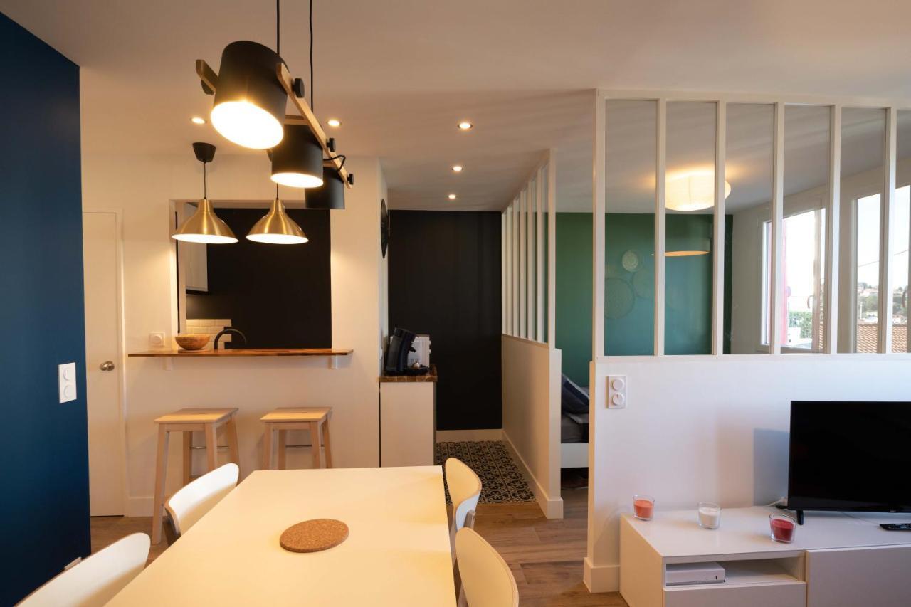 Goxoa - Appartement Au Calme, Centre Ville, Parking - Wifi 昂代 外观 照片